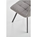 Стул HALMAR K402 серый/черный